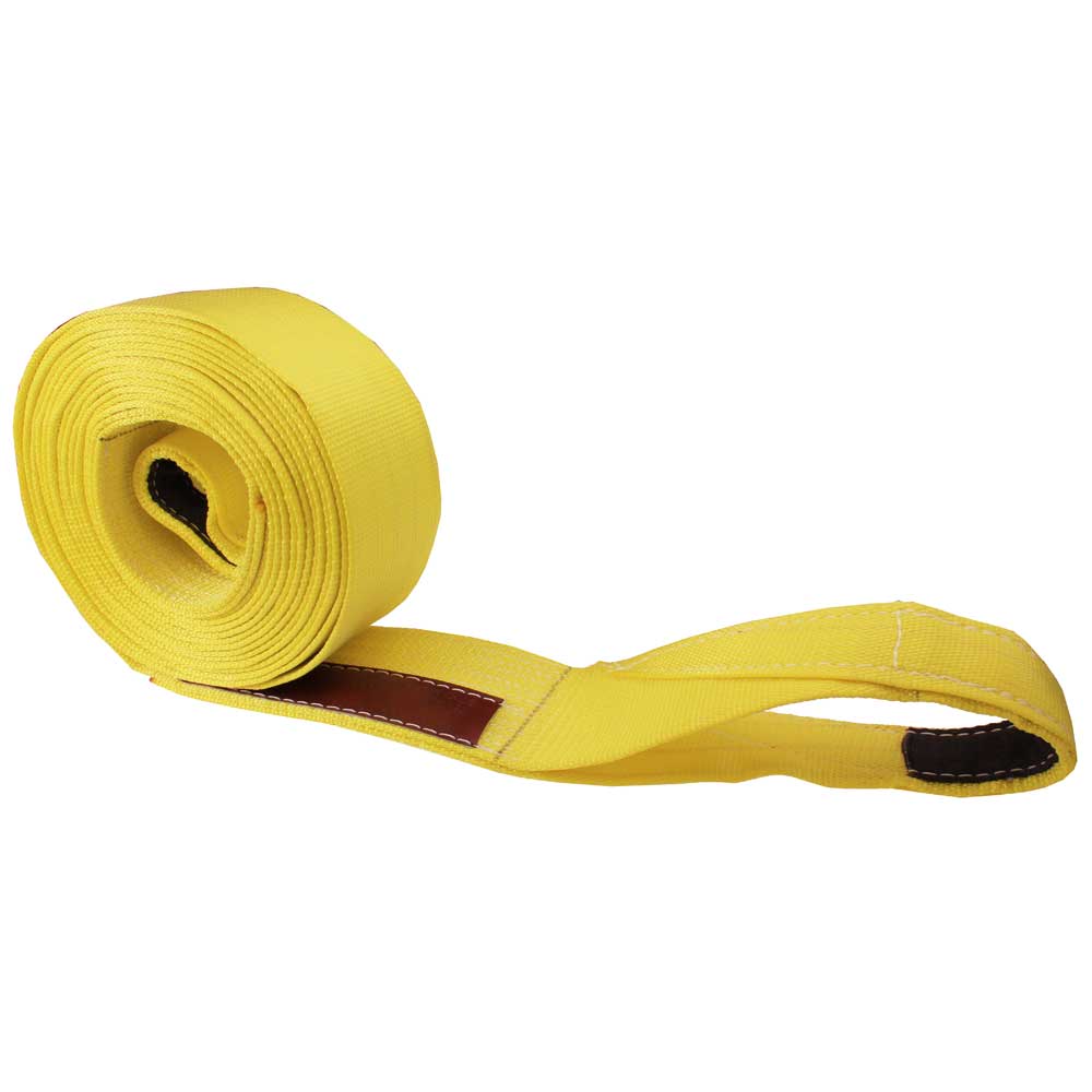 4 inch x 30 foot Recovery Strap w Cordura Eyes image 1 of 3