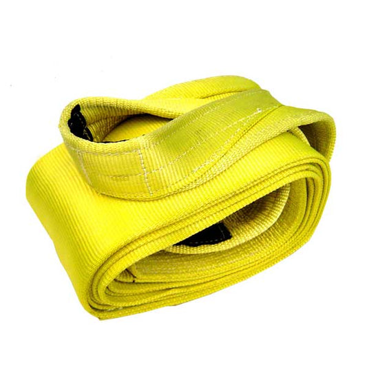 8 inch x 16 foot Heavy Duty Recovery Strap w Cordura Eyes image 1 of 3