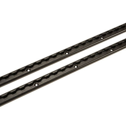 6 Piece 4 foot L Track Tie Down System Black image 3 of 9