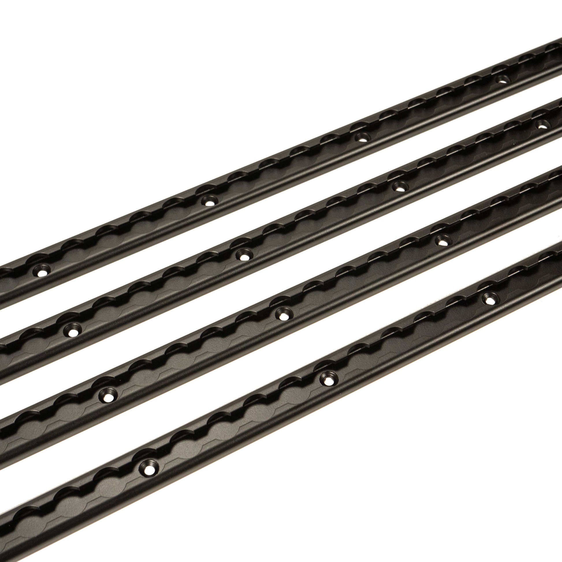 8 Piece 4 foot L Track Tie Down System Black image 3 of 9