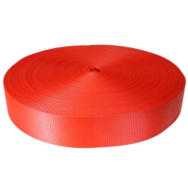 3"x 300' 20K Polyester Cargo Webbing - Red