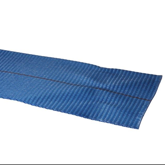 4" 20K Polyester Cargo Webbing Linear Foot - Blue