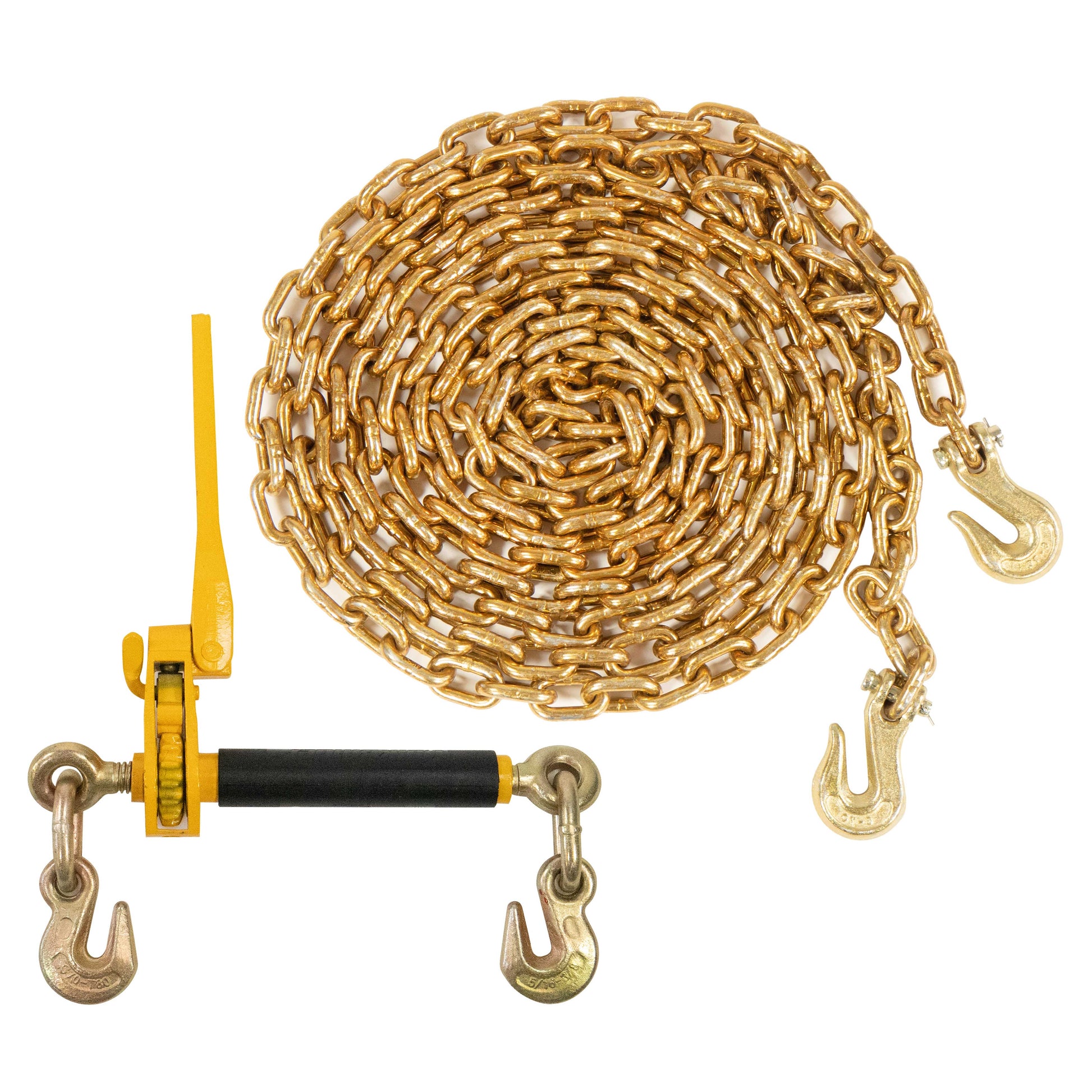 Grade 70 38 inch x 25 foot Chain Peerless Ratchet Binder Kit image 1 of 8