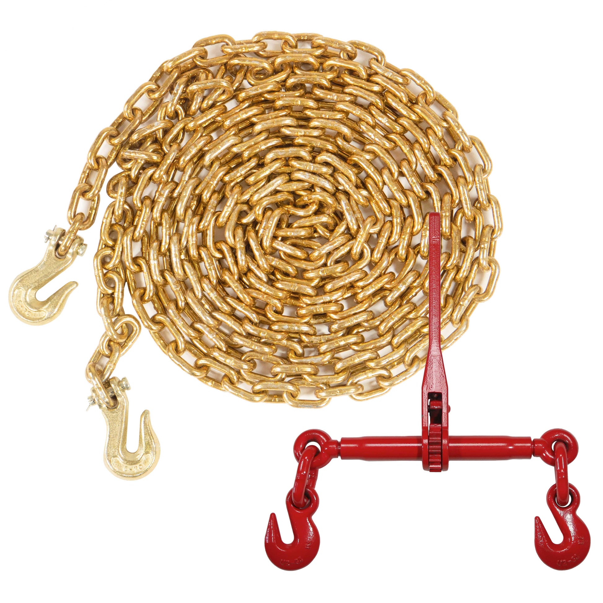 Grade 70 38 inch x 25 foot ChainRatchet Binder Kit image 1 of 9