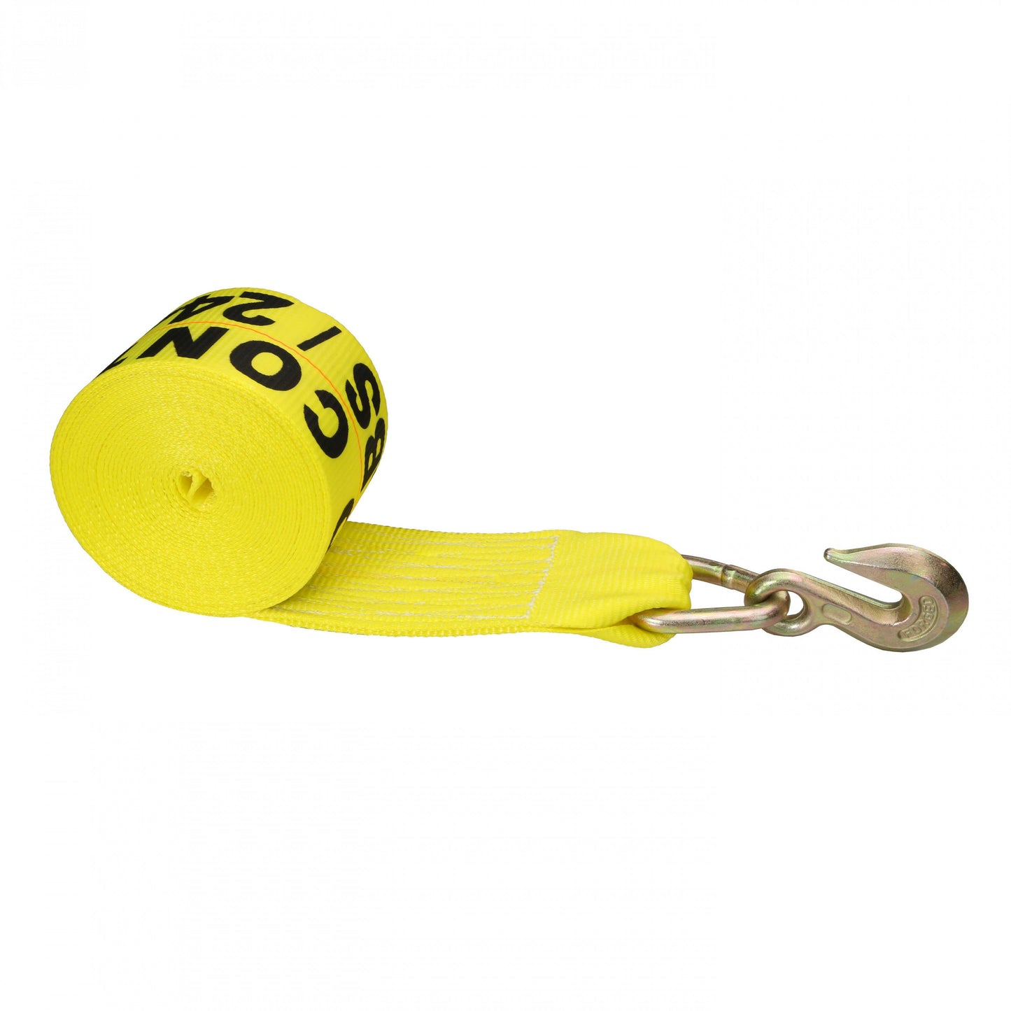 4 inch x 30 foot Winch Straps with Grab Hook