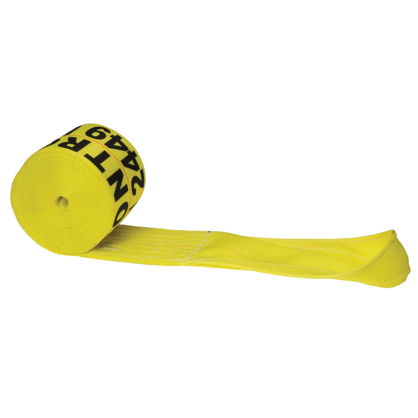 4 inch x 30 foot Winch Straps with Twisted Sewn Loop image 1 of 2