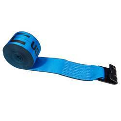 4" x 60' Blue Winch Strap with Flat Hook