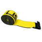 4" x 60' Yellow Winch Strap with Flat Hook