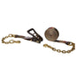 2 inch x 30 foot Camo Ratchet Strap w Chain Extension