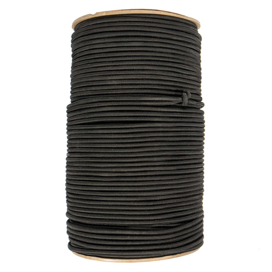 316 foot foot5mm Black Polyester Shock Cord Spool (500 foot) image 1 of 7
