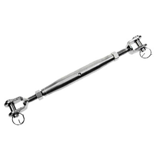 3/16" Jaw & Jaw Stainless Steel Pipe Turnbuckle Type 316