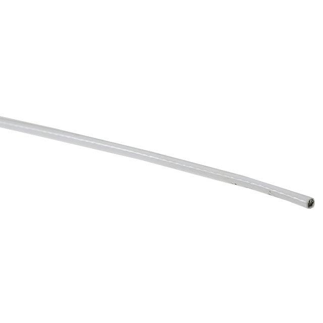 1/8" (3/16") 7 x 19 White Vinyl-Coated Aircraft Cable (by Linear Foot)