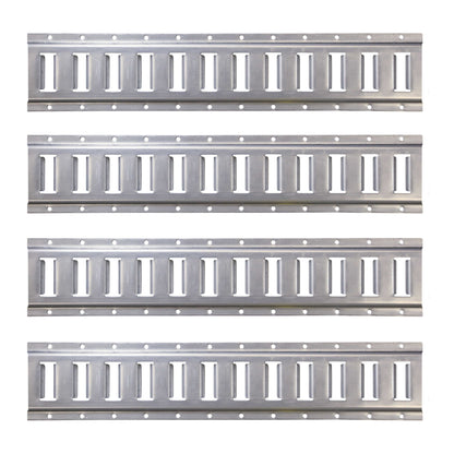 2 foot Horizontal Galvanized E Track (Box of 4) image 1 of 9