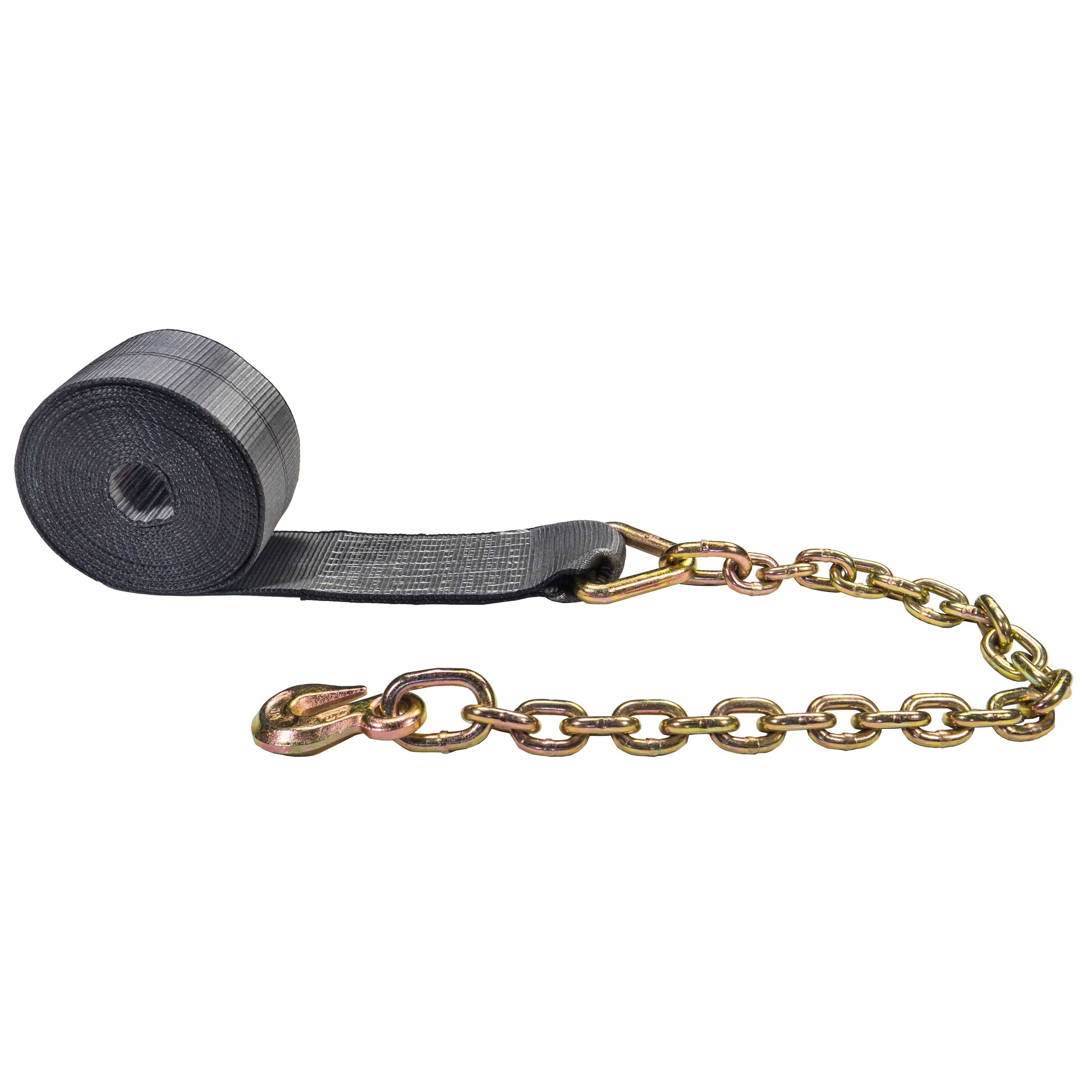 BlackLine 4 inch x 30 foot Winch Strap with 30 inch Chain Extension image 1 of 6