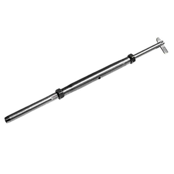 1/4" (1/8" cable) Drop Pin/Swage Stud Stainless Steel Turnbuckle