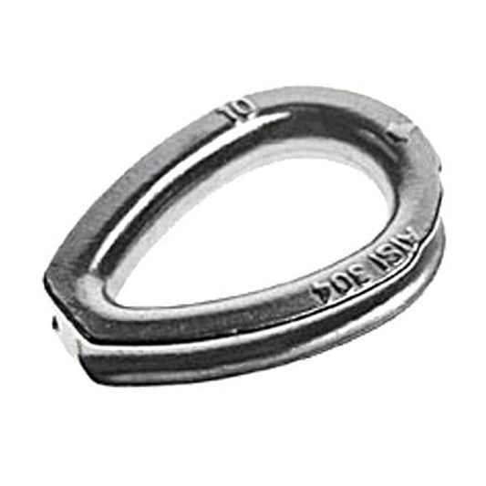 Stainless Steel Thimbles - Extra Heavy Duty Type 304 - 1/2" (10 Pack)