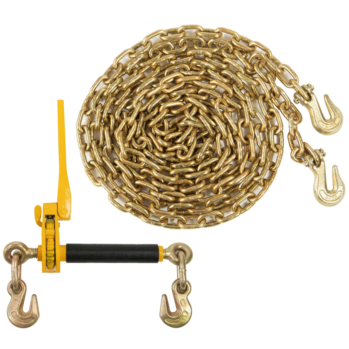 Grade 70 516 inch x 20 foot ChainPeerless Ratchet Binder Kit image 1 of 9