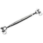 Jaw & Jaw Stainless Steel Pipe Turnbuckles - 5/8