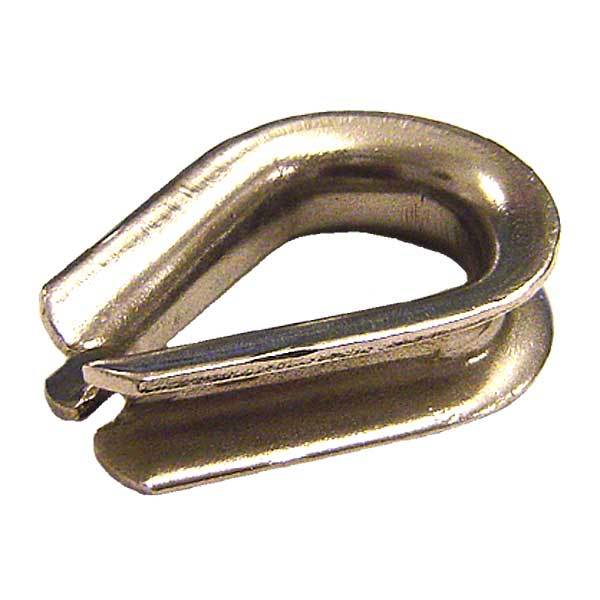 Stainless Steel Thimbles - Heavy Duty Type 304 - 1/4" (25 pack)