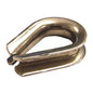 Stainless Steel Thimbles - Heavy Duty Type 304 - 1/4" (25 pack)