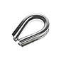 1/2" Heavy Duty Stainless Steel Thimbles Type 316 (10 pack)