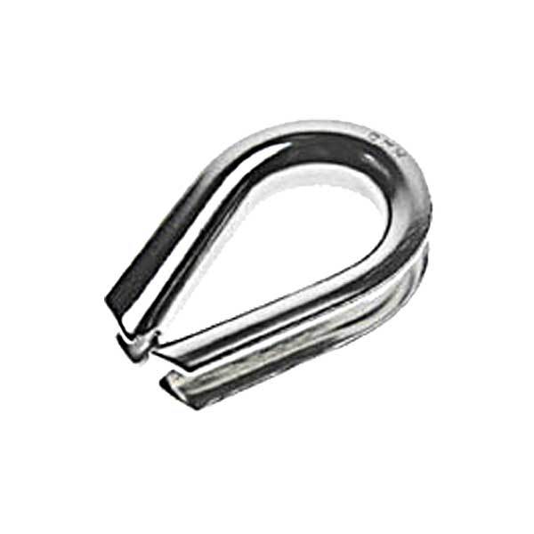 1/4" Heavy Duty Stainless Steel Thimbles Type 316 (25 pack)