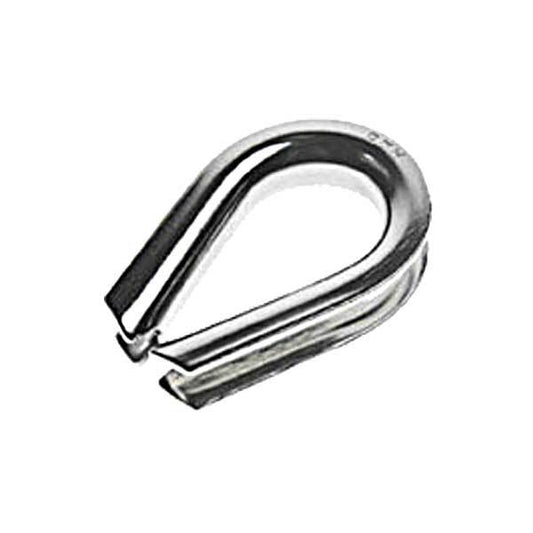 5/8" Heavy Duty  Stainless Steel Thimbles Type 316 (10 pack)