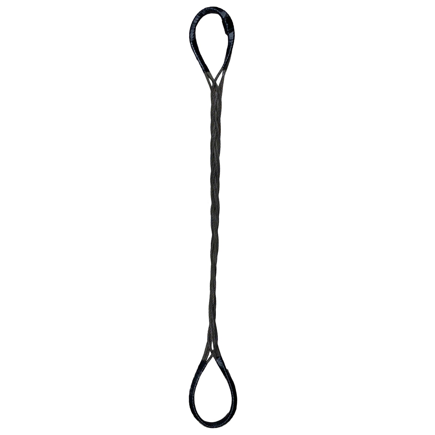 12 inch x 6 foot Six Part Braided Wire Rope Sling image 1 of 3