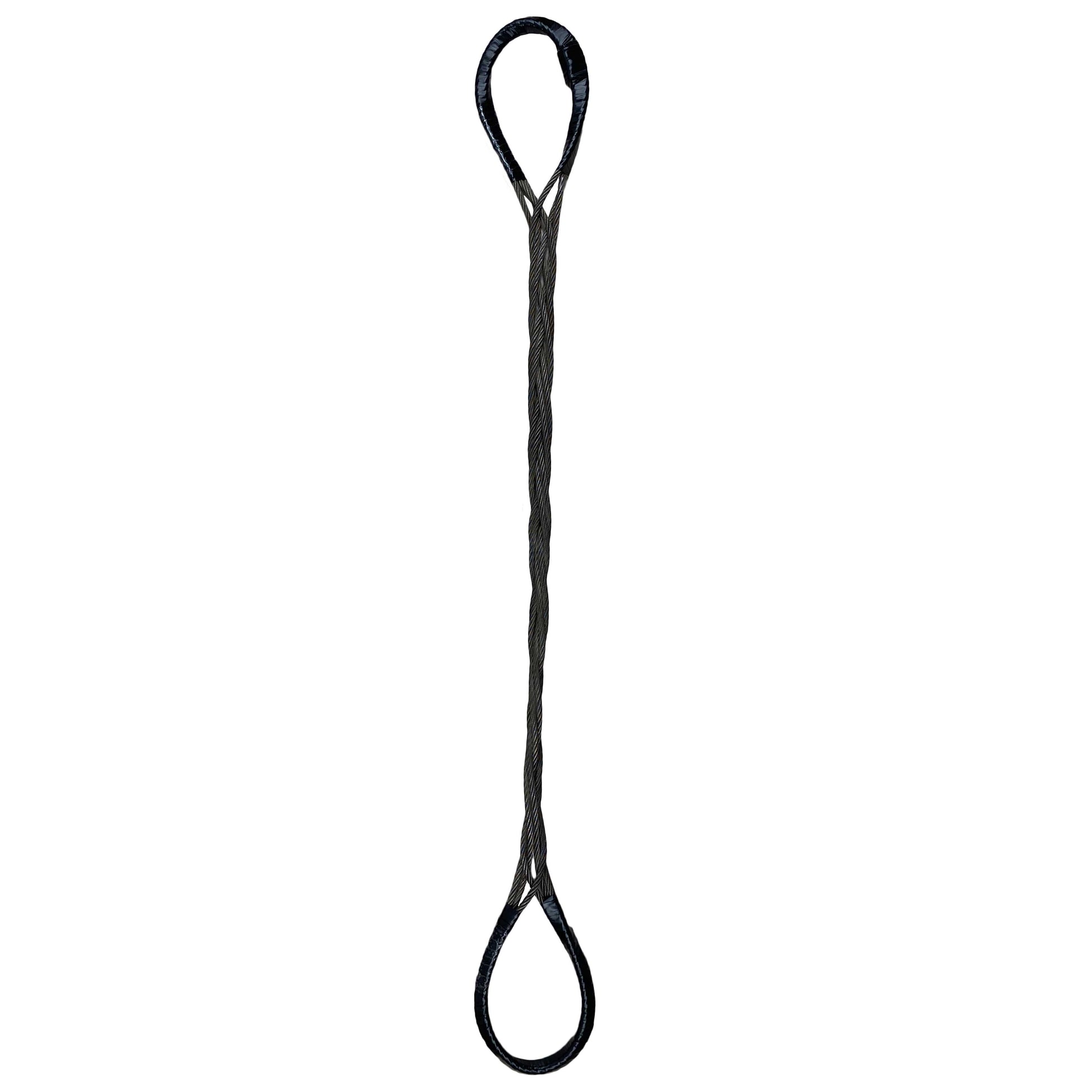 14 inch x 4 foot Six Part Braided Wire Rope Sling image 1 of 3