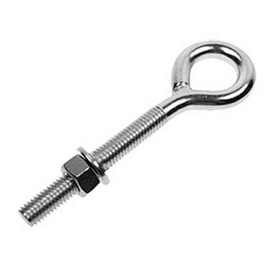 38 inch x 4 Stainless Steel Type 316 Welded Eye Bolt image 1 of 2