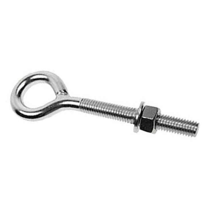 38 inch x 4 Stainless Steel Type 316 Welded Eye Bolt image 2 of 2