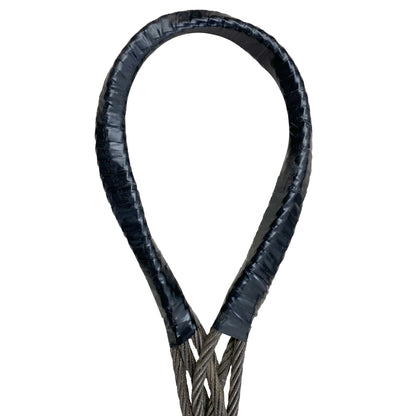 1 inch x 10 foot Eight Part Braided Wire Rope Sling image 2 of 3