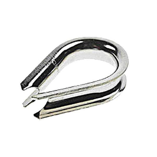 Stainless Steel Thimbles - Regular Duty Type 316 - 5/8" (10 pack)