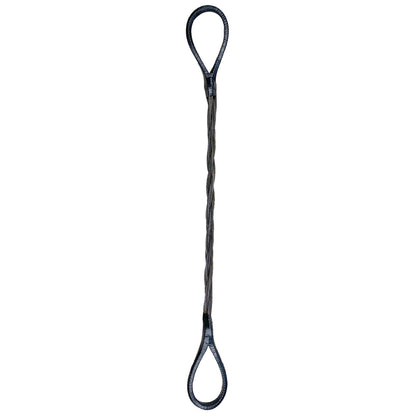 1 inch x 16 foot Nine Part Braided Wire Rope Sling image 1 of 3