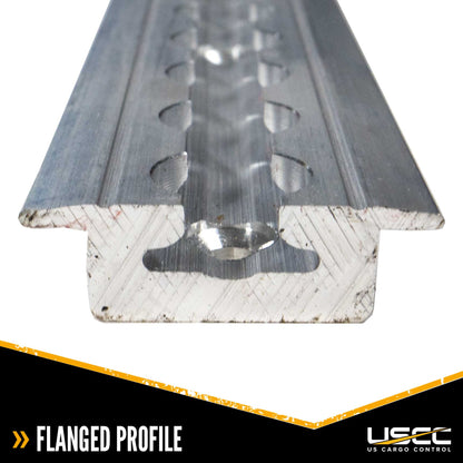 96 inch Flanged AirlineStyle Track Aluminum image 3 of 7