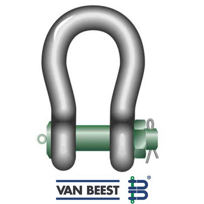 Van Beest P6036 678 inch Bolt Type Anchor Shackle500Ton image 2 of 2
