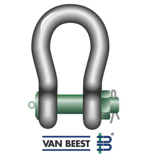 Van Beest P6036 5516 inch Bolt Type Anchor Shackle300 Ton image 2 of 2