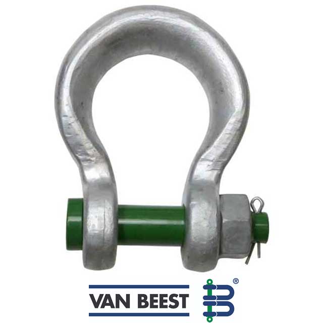 Van Beest P6033 6516 inch Wide Body Sling Shackle400 Ton image 2 of 2