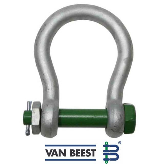 Van Beest G4263 138 inch Wide Mouth Towing Shackle12 Ton image 2 of 2
