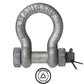 Bolt Type Anchor Shackle Chicago Hardware 14 inch Galvanized Steel 5 Ton image 2 of 2