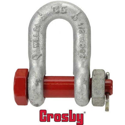 Crosby&reg Chain Shackle Bolt Type 138 inch G2150 135 Ton image 2 of 2