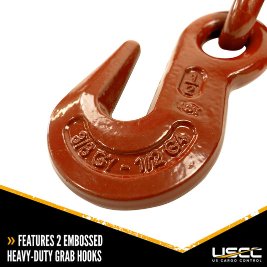 38 inch 12 inch CM Ratchet Chain Binder image 2 of 9