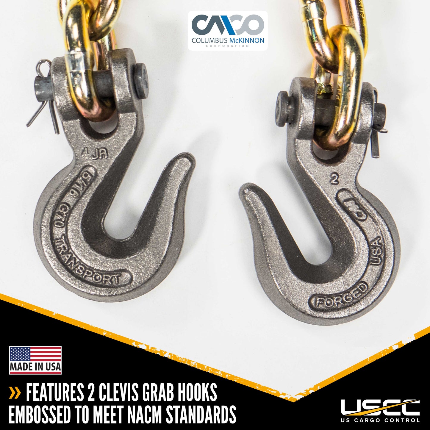 Transport Chain Grade 70 516 inch x 25 foot Made in USA image 3 of 7