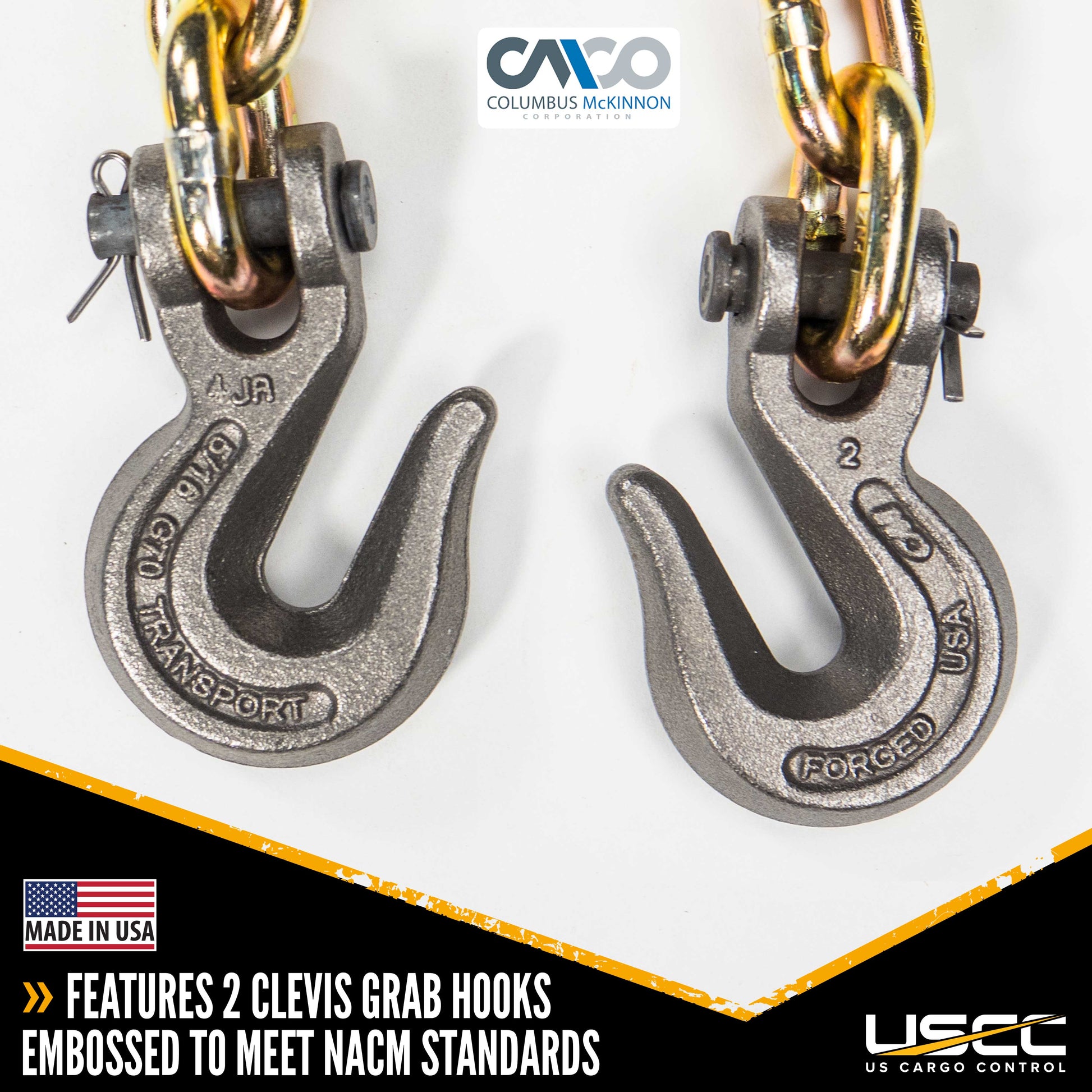 Transport Chain Grade 70 516 inch x 25 foot Made in USA image 3 of 7