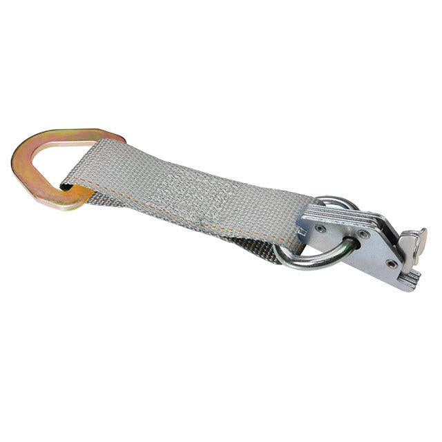 Heavy Duty 6 inch E Track Rope TieOff Gray image 1 of 7