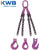 932 inch x 6 foot 4 Leg Chain Sling w Sling Hooks Grade 100 image 3 of 3