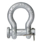 Anchor Shackle Chicago Hardware Round Pin 1 inch Galvanized Steel 85 Ton image 1 of 2