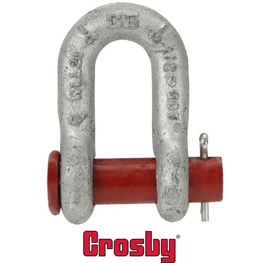 Crosby&reg Chain Shackle Round Pin 78 inch G215 65 Ton image 2 of 2