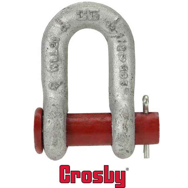 Crosby&reg Chain Shackle Round Pin 34 inch G215 475 Ton image 2 of 2