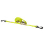 1" x 16' Rollup Ratchet Strap With S-Hook